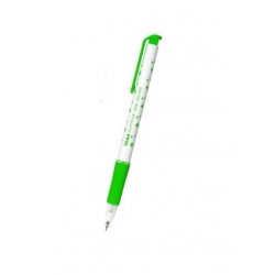 Długopis Toma automatyczny 069 gwiazdki zielony